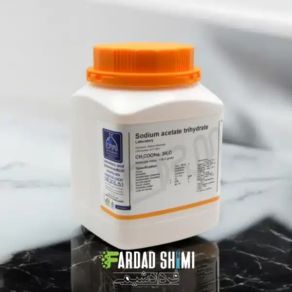 سدیم استات تری هیدرات 1 کیلویی دکتر مجللی