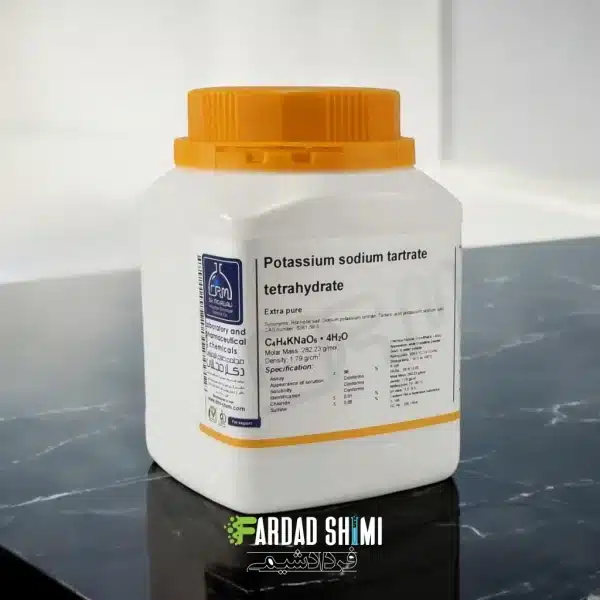 پتاسیم سدیم تارتارات 4 آبه (نمک راشل) 1 کیلویی دکتر مجللی